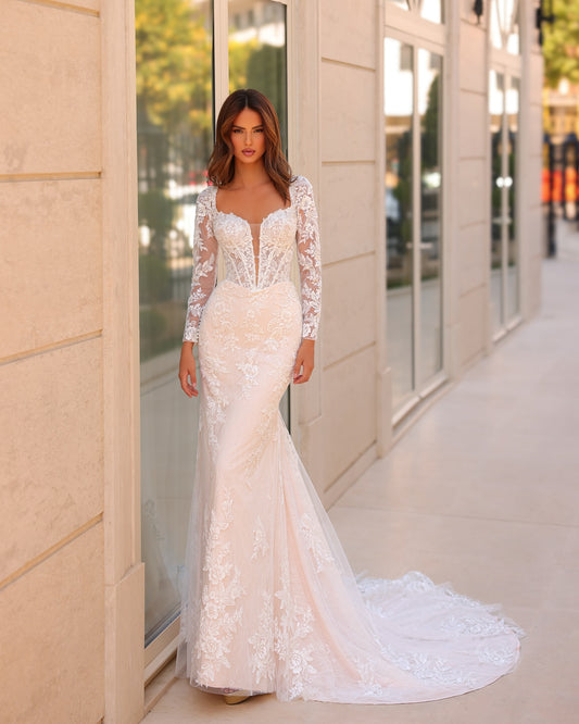 custom wedding dress
