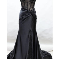 Black evening gown