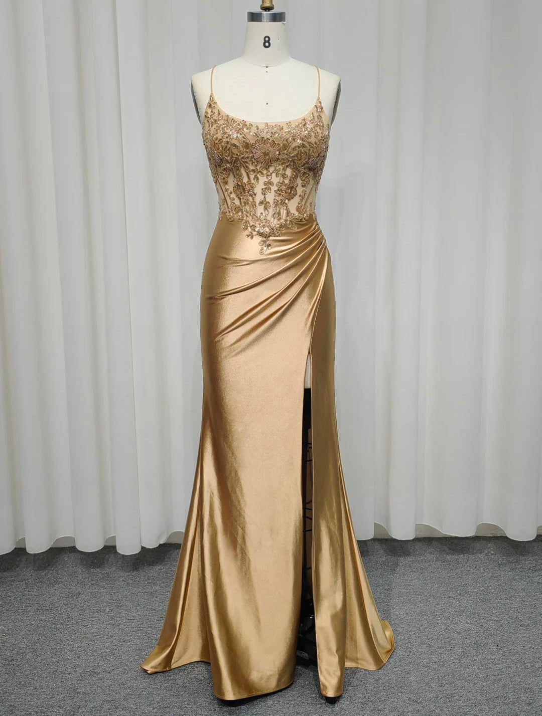 Gold gown