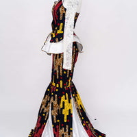 Colorful patterned dress