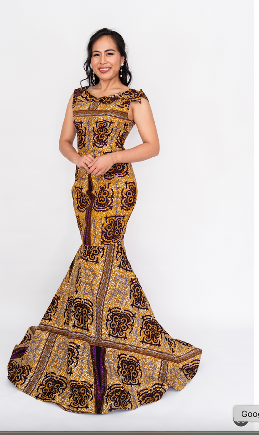 patterned dress