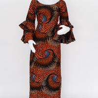 African print dress 