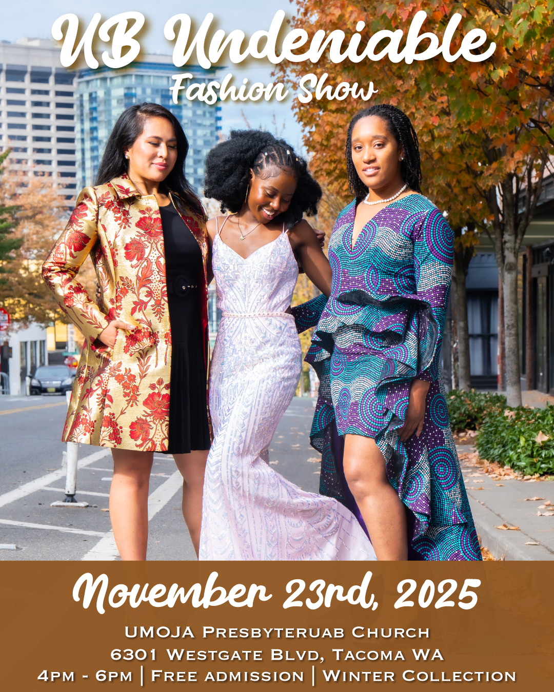UB Undeniable Fashion Show - Free Admission